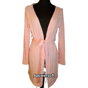 Ribbed Open Front Wrap (0823)